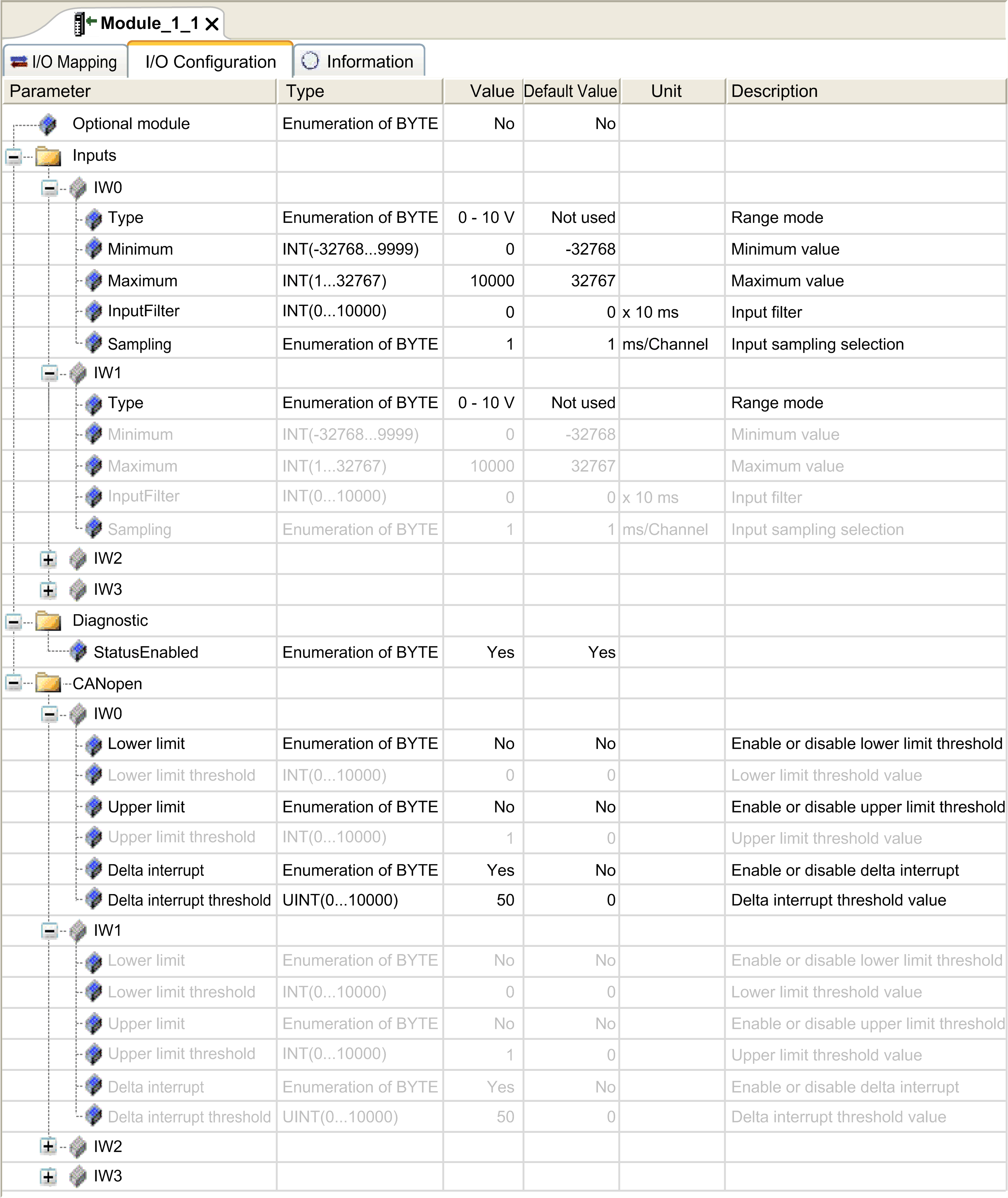Adding and Configuring of TM3 CANopen Bus Coupler and Expansion Modules